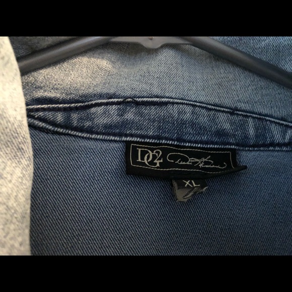 Jean jacket with frill at bottom - Picture 4 of 4